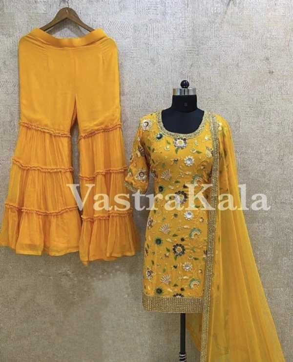 Georgette Top Palazo